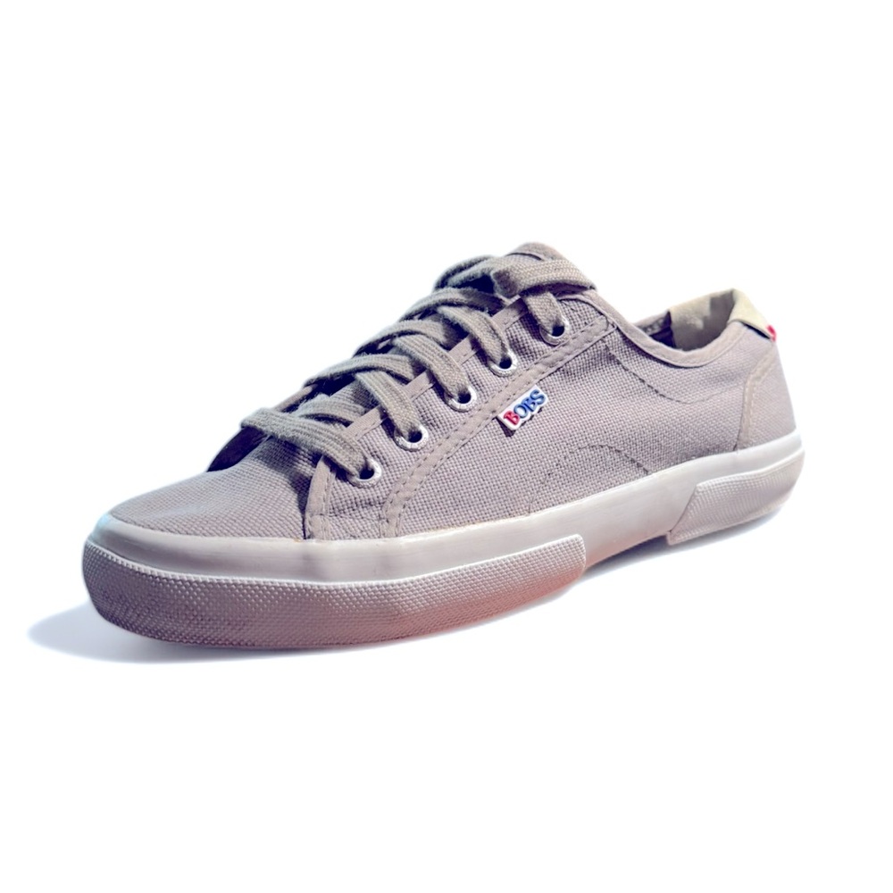 BOBS from Skechers Taupe Canvas Women's Sneakers